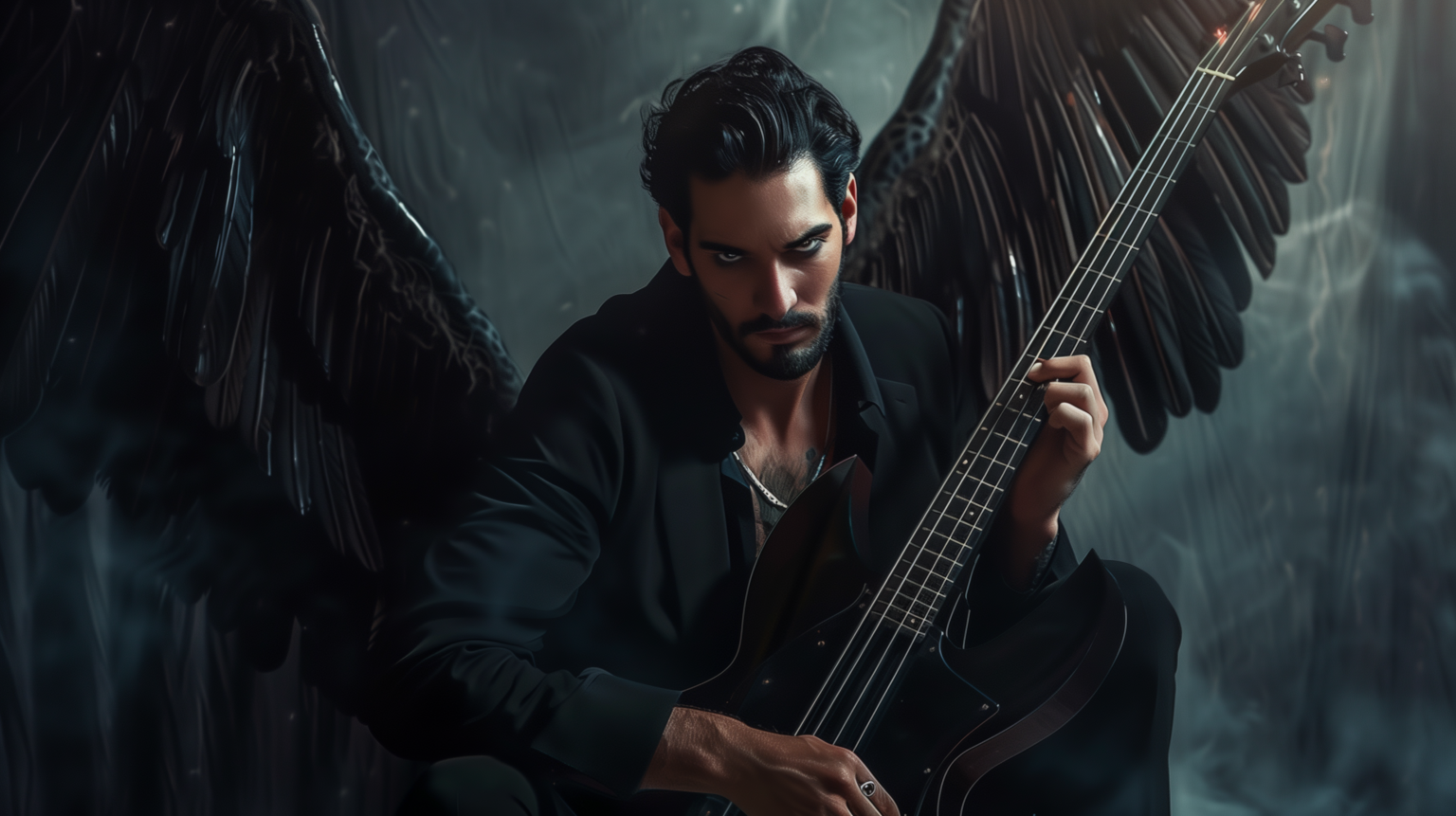 WilFriedBass_lucifer_morningstar_with_big_black_wings_1 Wil Fried Bass - Bassist aus Mainz www.wilfriedbass.de
