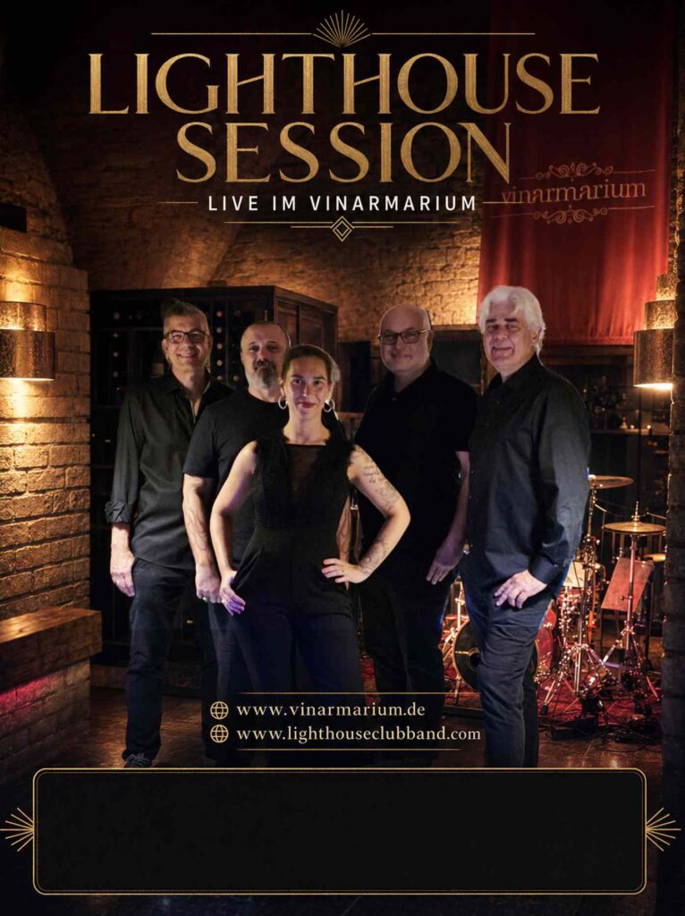 Die Lighthouse Session lädt Dich ein zu einem Abend voller handgemachter Musik, ausgewählter Weine und inspirierender Begegnungen. Livemusik im einzigartigen Ambiente des Vinamariums. Mehr als ein Business-Event und mehr als ein Live-Konzert.